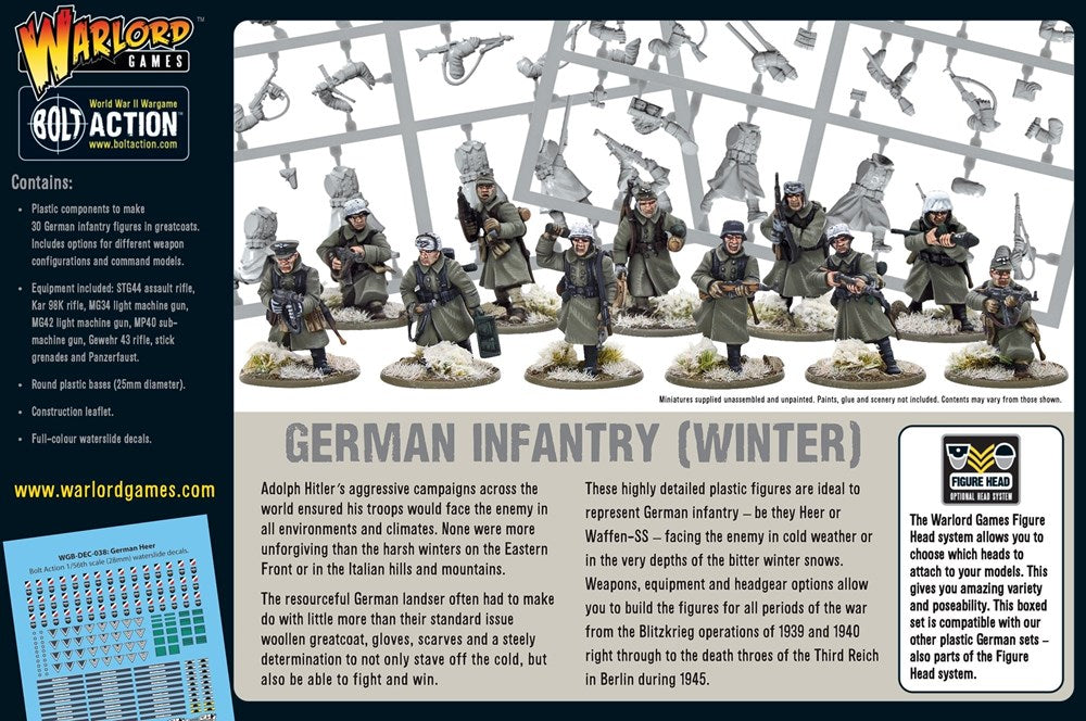 Bolt Action German Winter Infantry