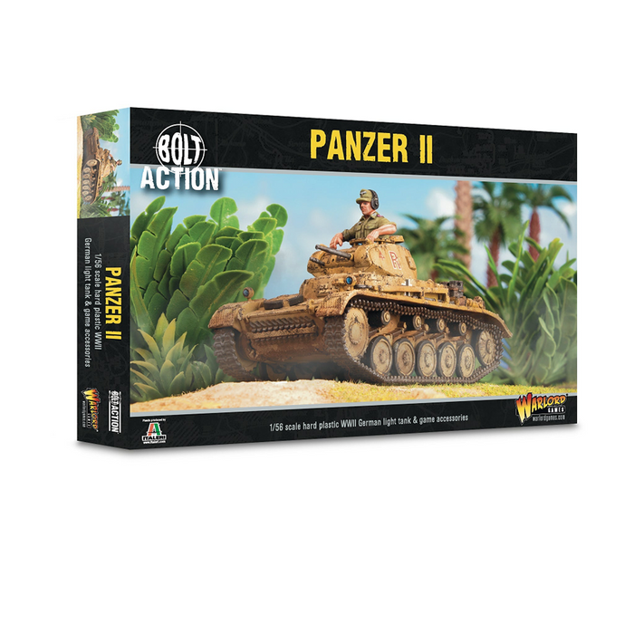 Bolt Action 3: German Panzer II Tank (Plastic)