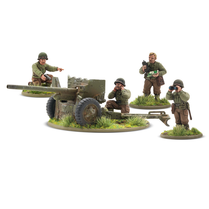 Bolt Action 3: US Army 57mm Anti-tank Gun (Plastic)