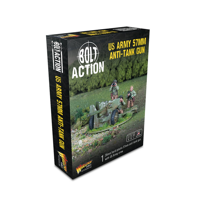 Bolt Action 3: US Army 57mm Anti-tank Gun (Plastic)