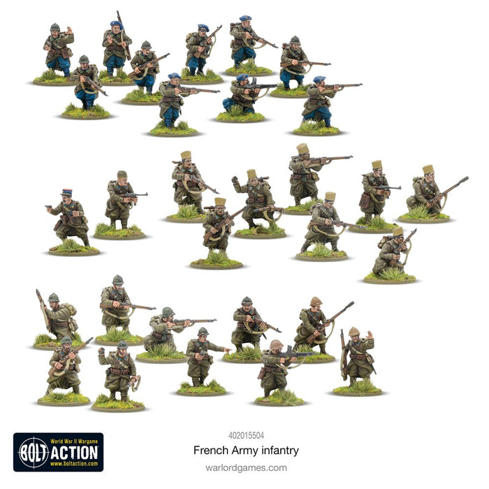 Bolt Action French Army Infantry