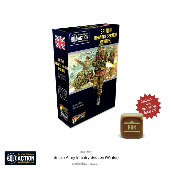 Bolt Action British Army Infantry Section (Winter)