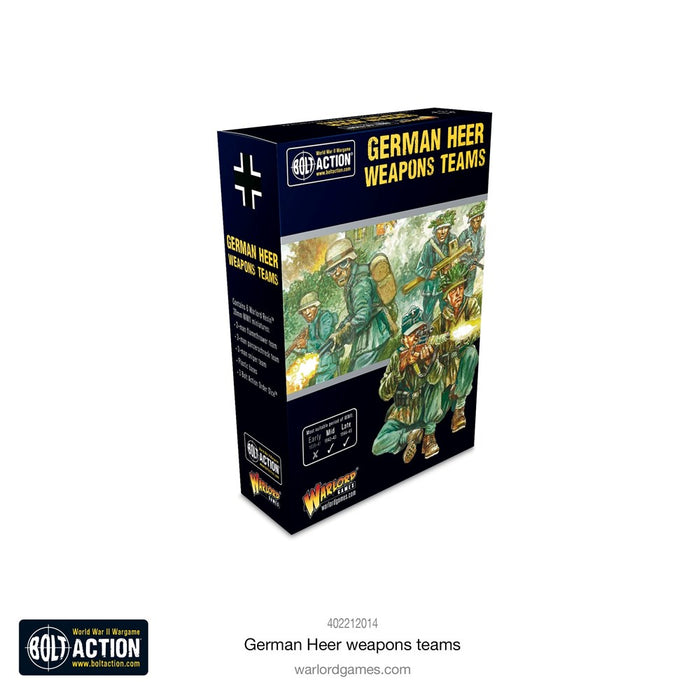 Bolt Action German Heer Weapons Teams