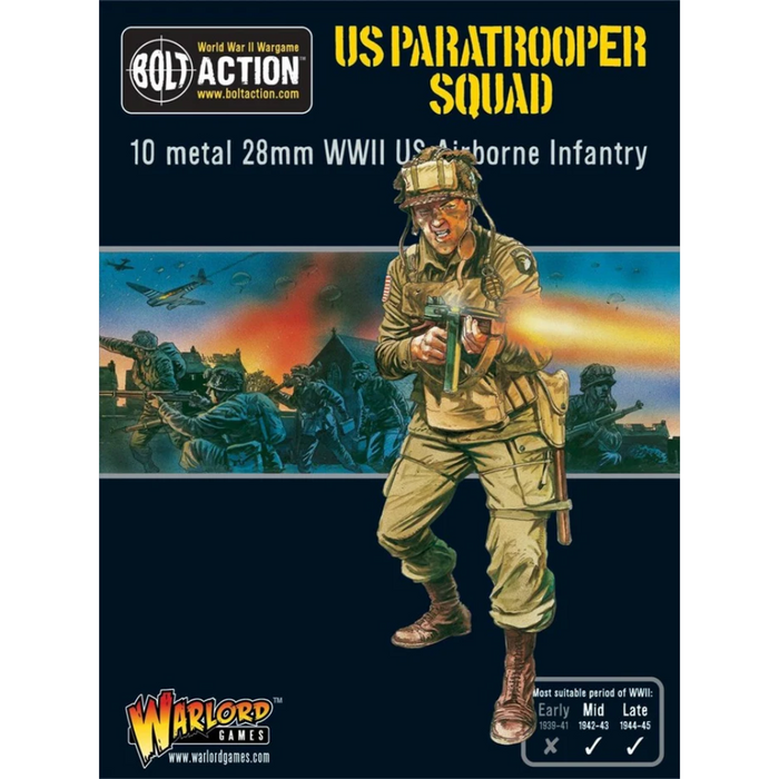 Bolt Action US Paratrooper Squad