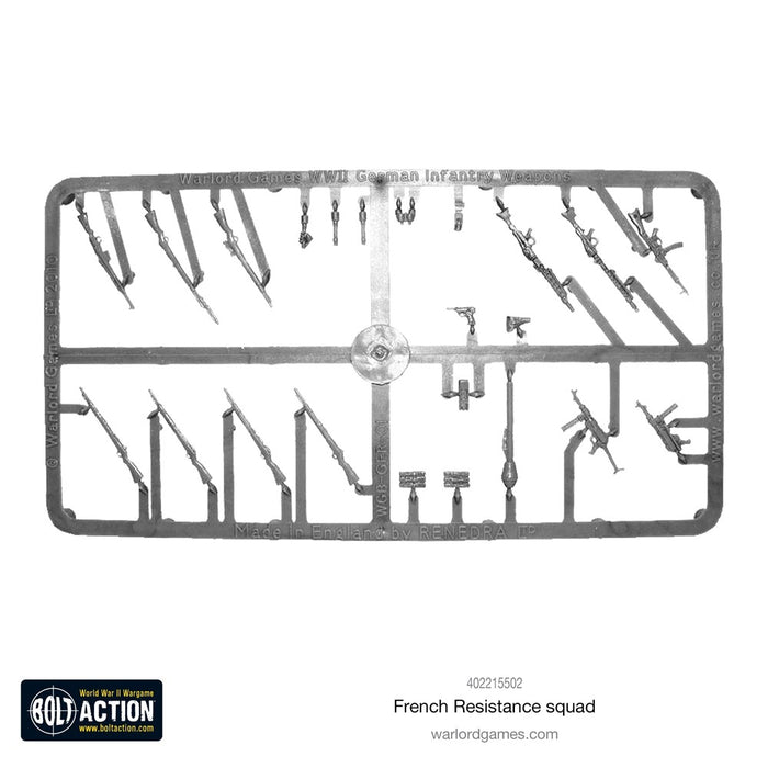 Bolt Action French Resistance Squad