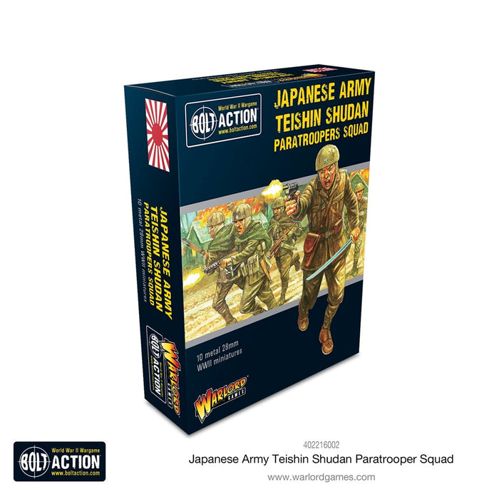 Bolt Action Japanese Army Teishin Shudan Paratrooper squad