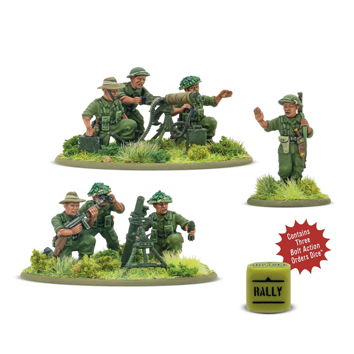 Bolt Action 3: Gurkha Heavy Weapons Platoon