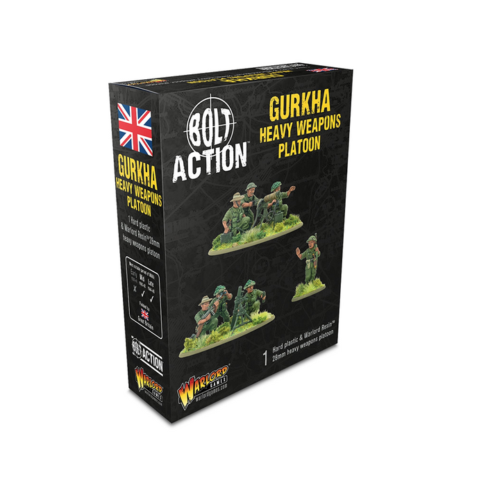Bolt Action 3: Gurkha Heavy Weapons Platoon