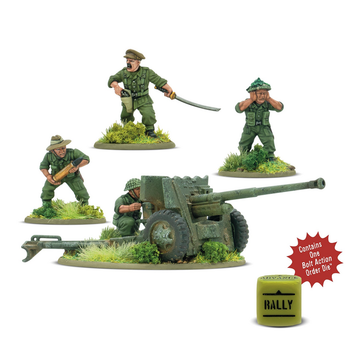 Bolt Action 3: Gurkha 6-pounder Anti-tank Gun