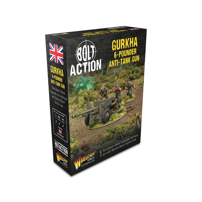 Bolt Action 3: Gurkha 6-pounder Anti-tank Gun