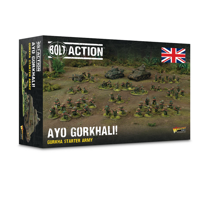 Bolt Action 3: Ayo Gurkhali! - Gurkha Starter Army