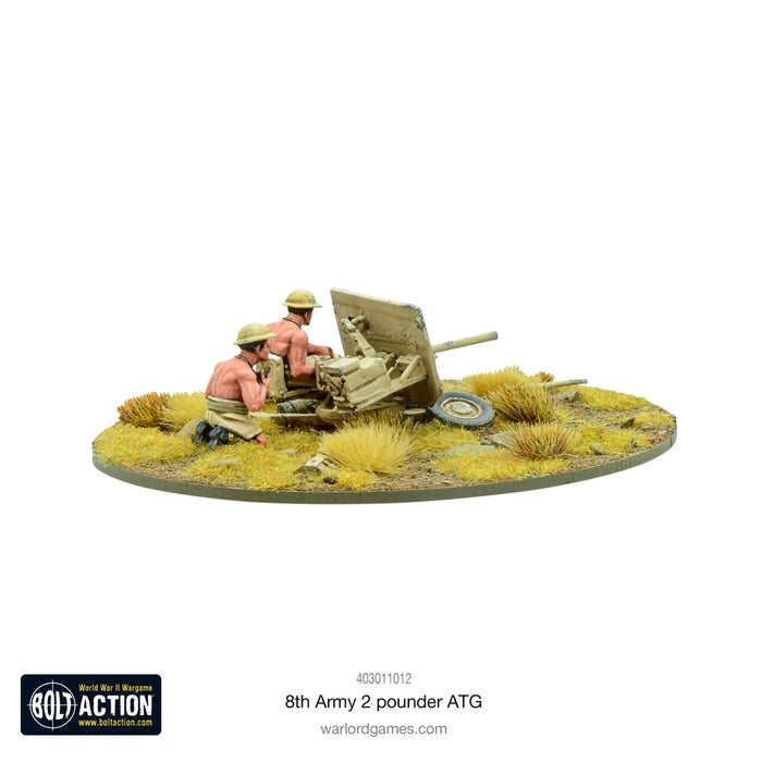 Bolt Action British 8th Army 2 pounder AT