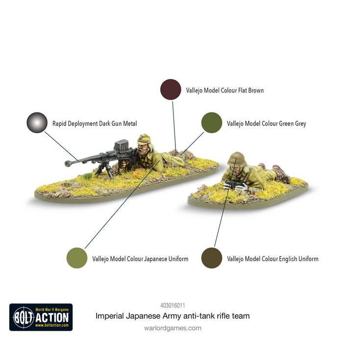 Bolt Action Imperial Japanese Anti-tank Rifle Team
