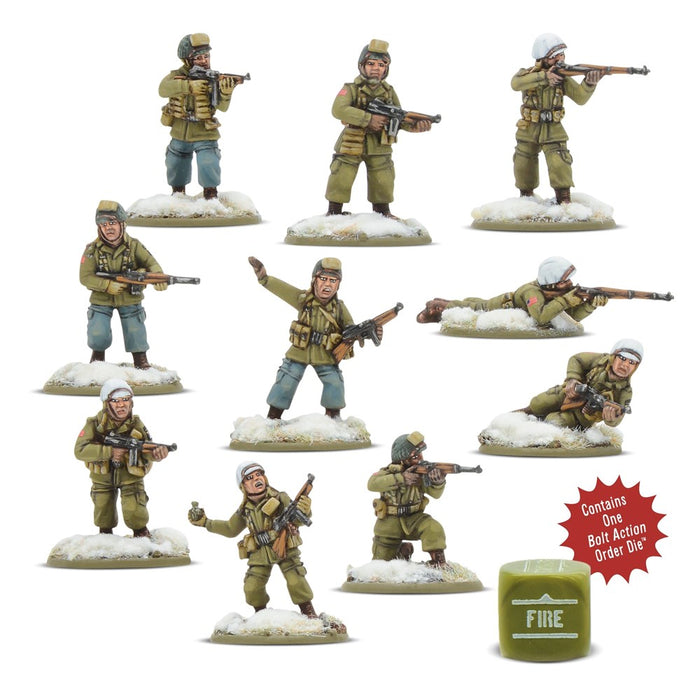 Bolt Action 3: US Airborne (winter) Pathfinder squad