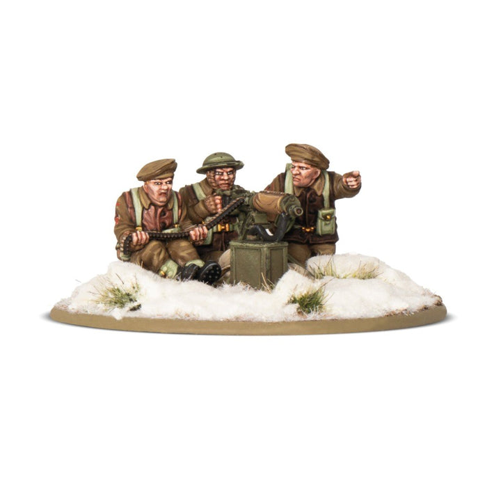Bolt Action 3: British & Canadian infantry (winter) medium machine gun team