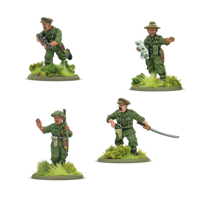 Bolt Action 3: Gurkha Platoon Commanders