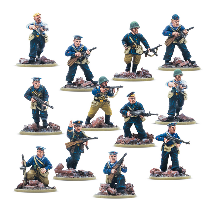 Bolt Action 3: Soviet Naval Brigade Veteran Squad