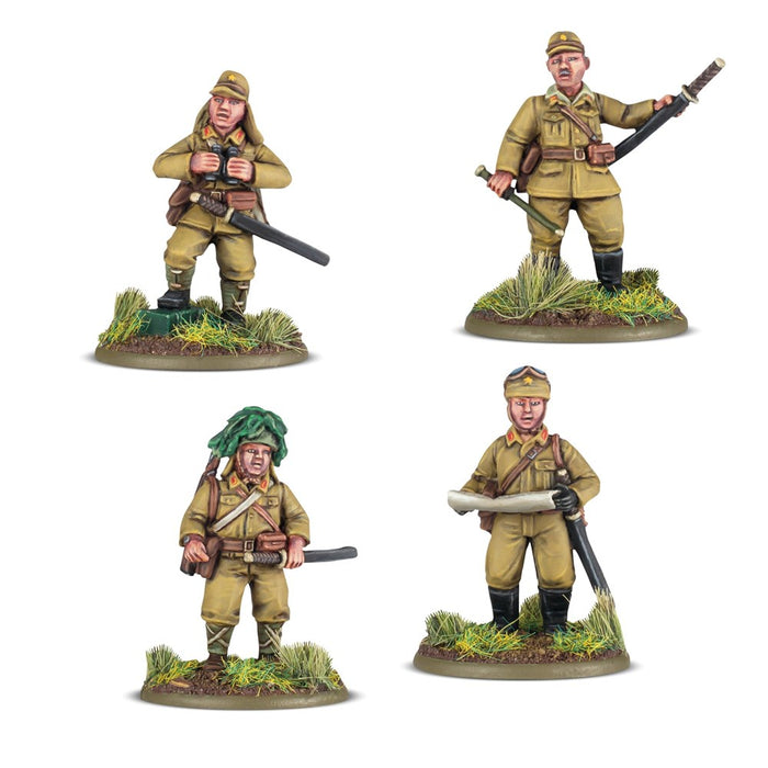 Bolt Action Imperial Japanese Army platoon commanders