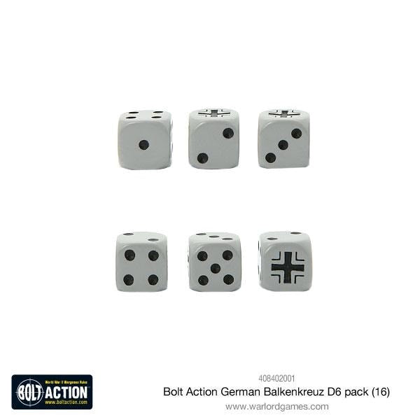Bolt Action German Balkenkreuz D6 Dice