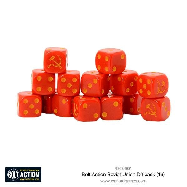 Bolt Action Soviet Union D6 Dice