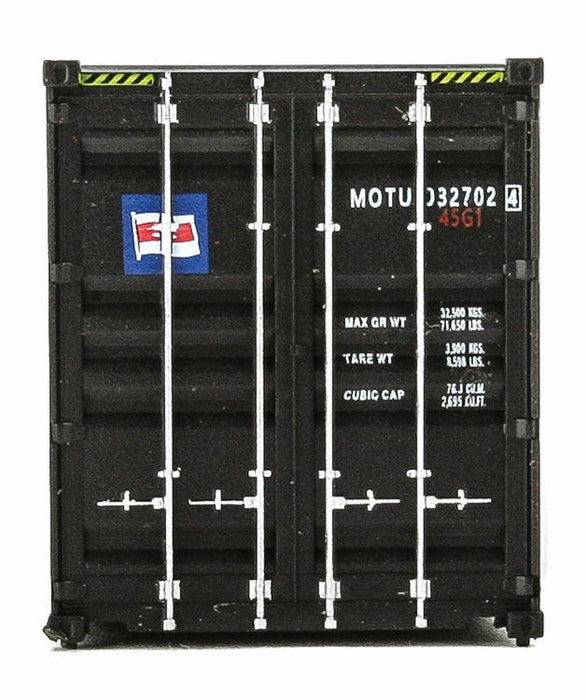 Walthers SceneMaster 949-8264 HO 40' Hi-Cube Corrugated-Side Container - Mitsui OSK Lines