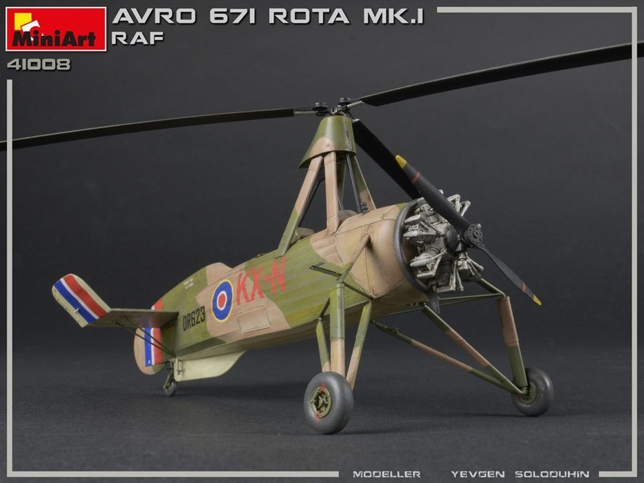MiniArt 41008 1:35 Avro 671 Rota Mk.I RAF