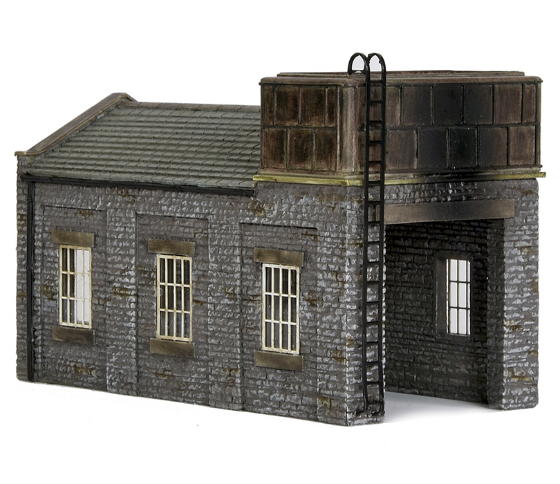 Graham Farish [N] 42-0002 Scenecraft Stone Engine Shed with Tank