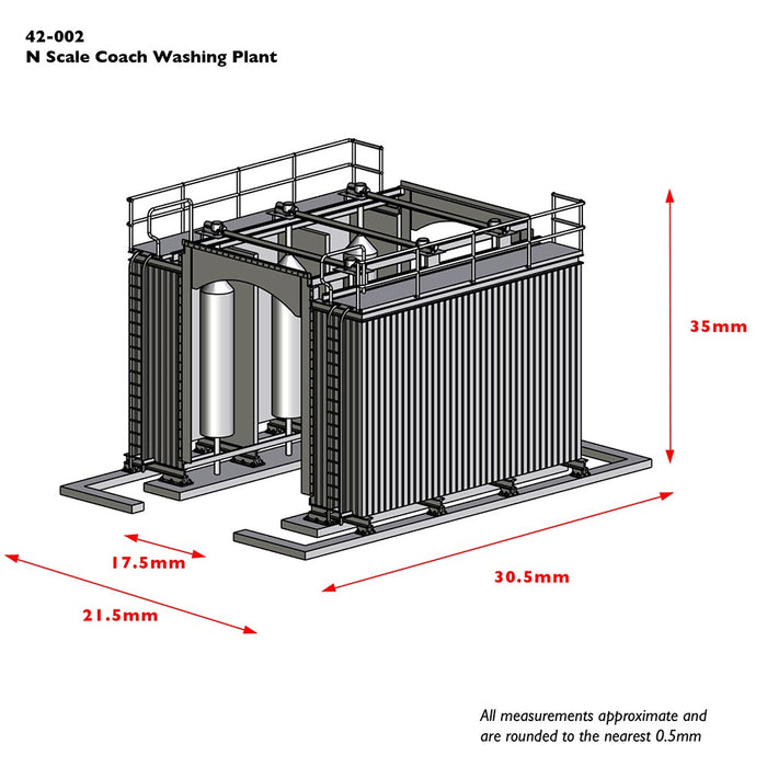 Scenecraft 42-002 [N] 1:148 Coach Washing Plant