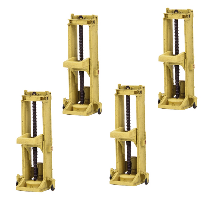 Graham Farish [N] 42-042 Scenecraft Lifting Jacks (Pack of 4)
