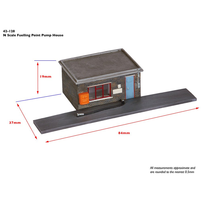 Graham Farish [N] 42-128 Scenecraft Fuelling Point Pump House