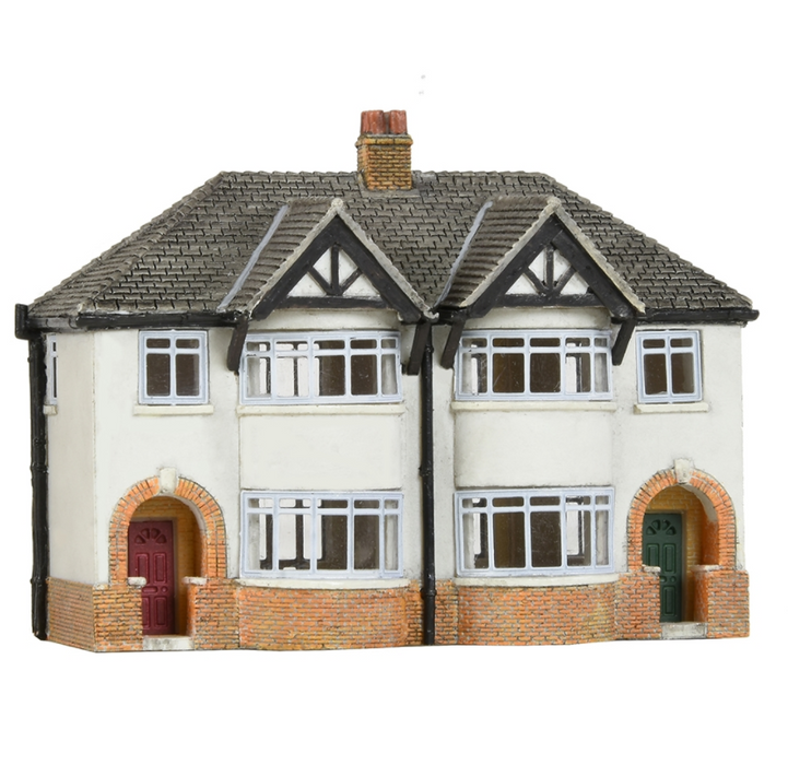 Scenecraft 42-134 [N] 1:148 1930s Semi Detached Houses