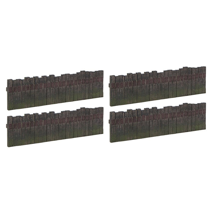 Graham Farish [N] 42-595 Scenecraft Sleeper Built Fencing (x4)