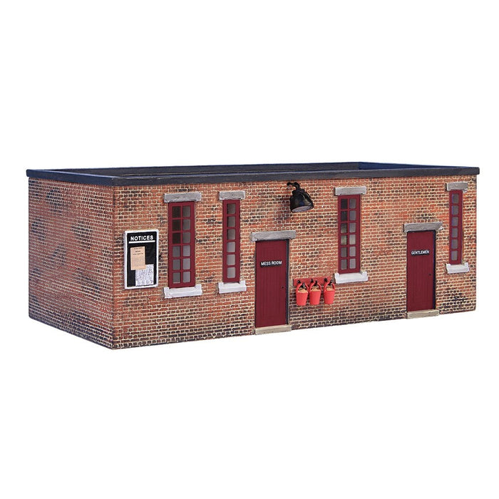 Bachmann Scenecraft [OO] 44-0054R Scenecraft Depot Mess Room and Toilet - Red Doors