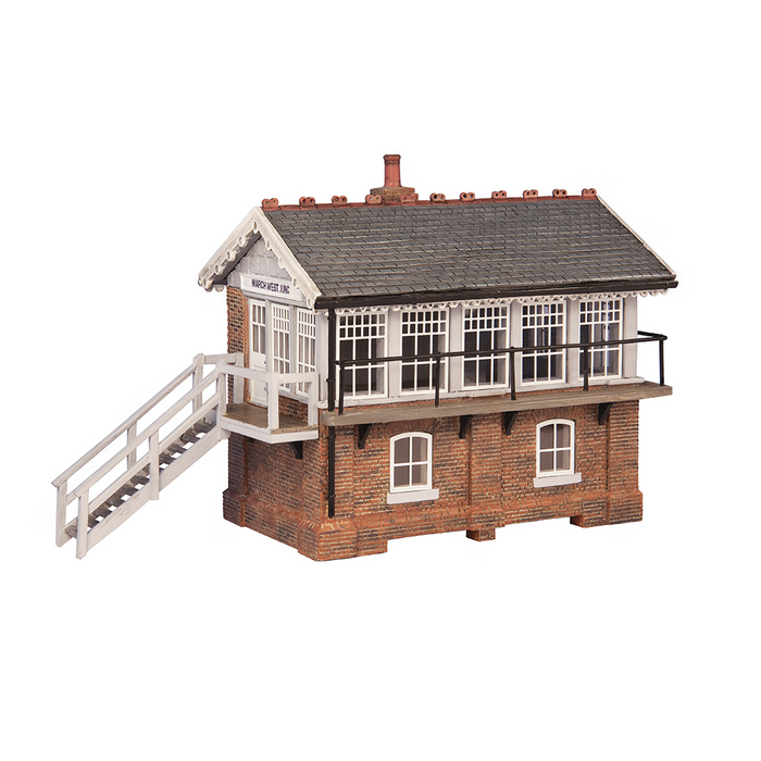 Scenecraft 44-0060 [OO] 1:76 March West signal box