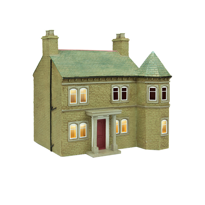 Scenecraft 44-0084 [OO] 1:76 Hampton Lodge with Lights