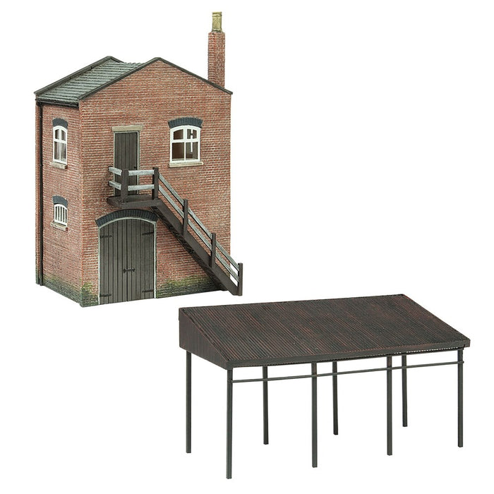 Branchline [OO] 44-0088 Scenecraft Industrial Stores and Canopy