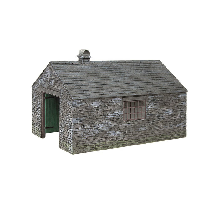 Narrow Gauge [OO-9] 44-0101 Scenecraft Slate-Built Engine Shed