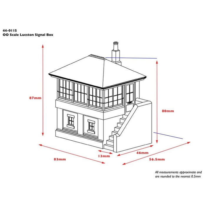 Branchline [OO] 44-0115 Scenecraft Lucston Signal Box