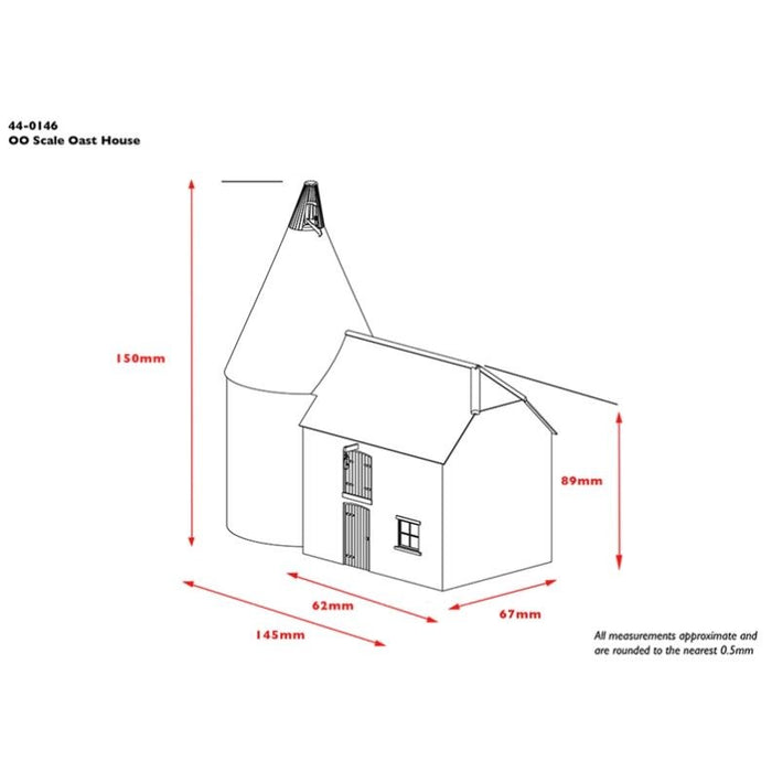 Branchline [OO] 44-0146 Scenecraft Oast House