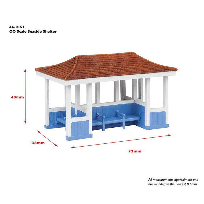 Branchline [OO] 44-0151 Scenecraft Seaside Shelter