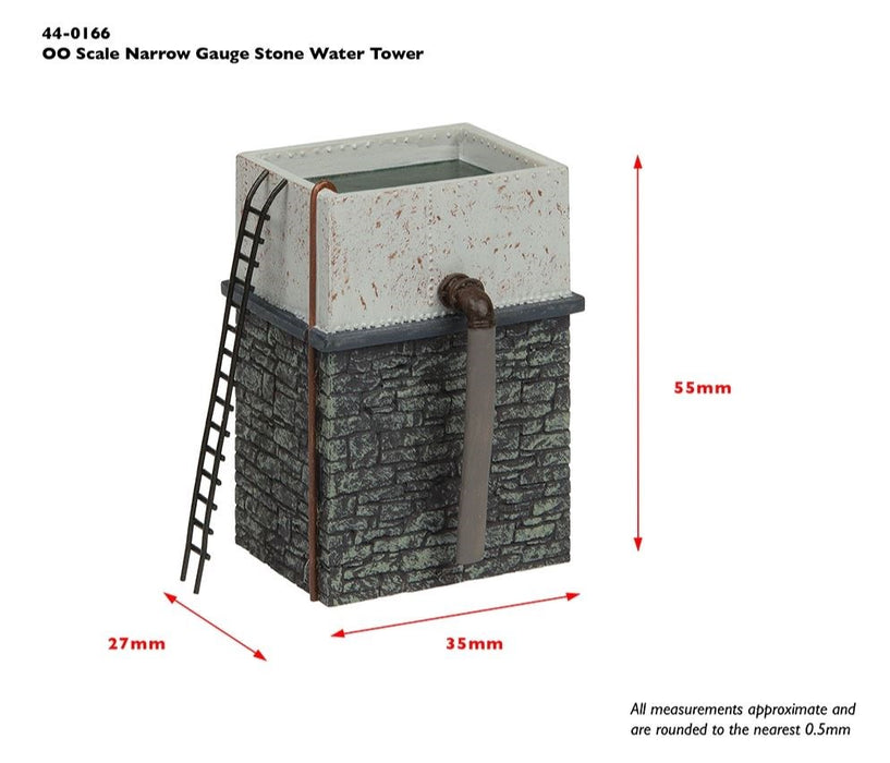 Narrow Gauge [OO-9] 44-0166 Scenecraft Stone Water Tower