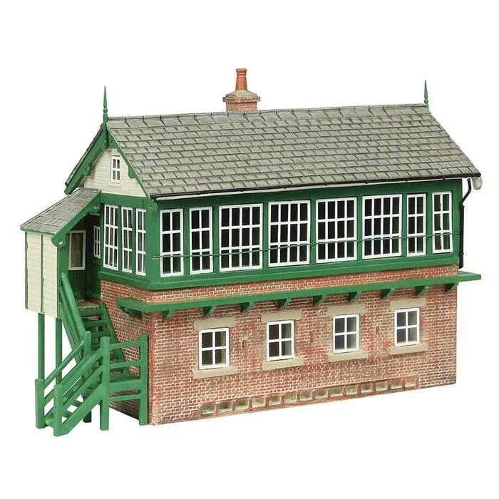 Scenecraft 44-187A [OO] 1:76 Great Central Signal Box Green & Cream