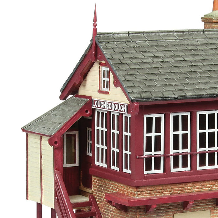 Scenecraft 44-187C [OO] 1:76 Great Central Signal Box Maroon & Cream