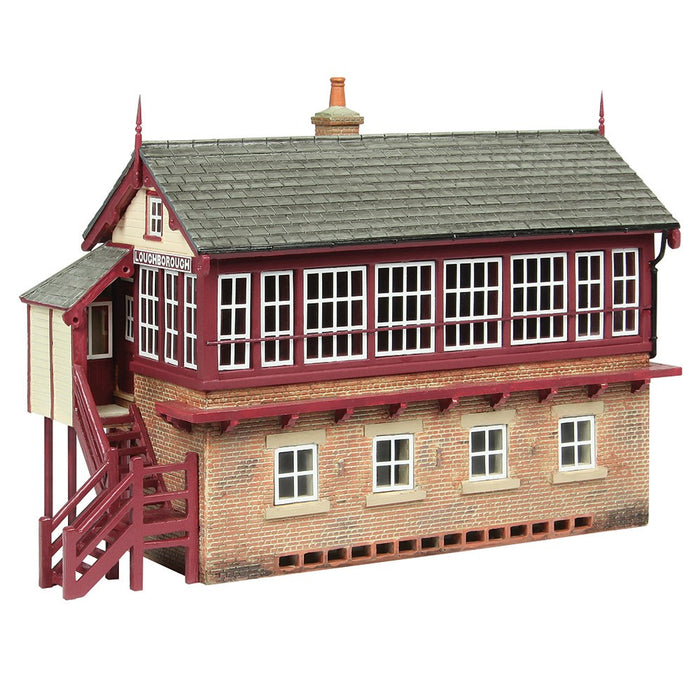 Scenecraft 44-187C [OO] 1:76 Great Central Signal Box Maroon & Cream