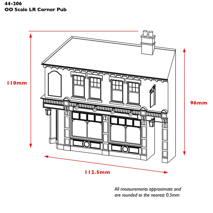 Branchline [OO] 44-206 Scenecraft Low Relief Corner Pub