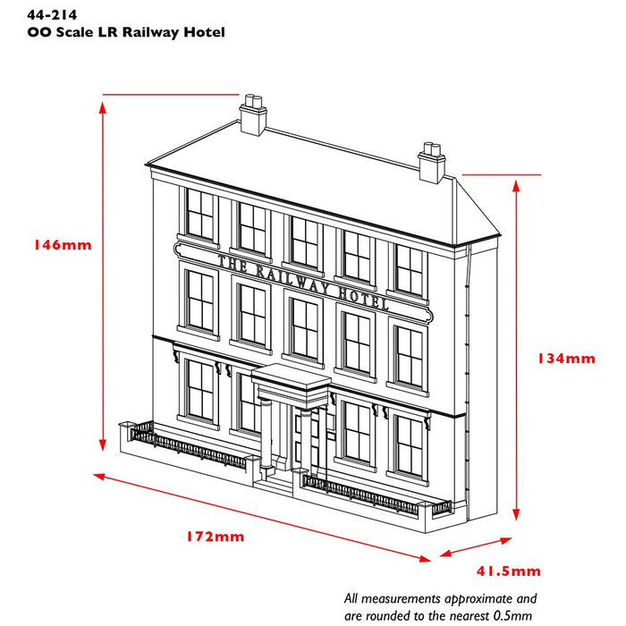 Branchline [OO] 44-214 Scenecraft Low Relief Railway Hotel