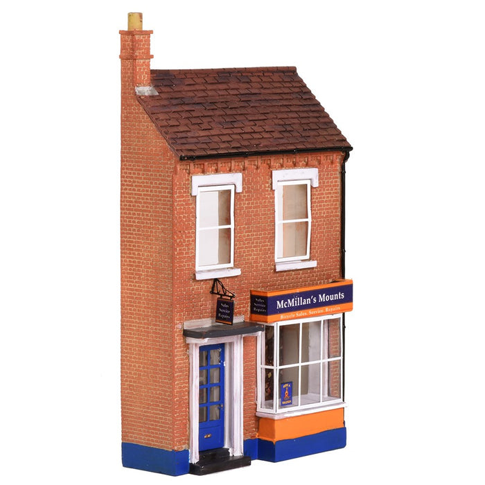 Branchline [OO] 44-283 Scenecraft Low Relief 'McMillan's Mounts' Cycle Shop