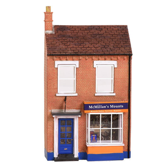 Branchline [OO] 44-283 Scenecraft Low Relief 'McMillan's Mounts' Cycle Shop