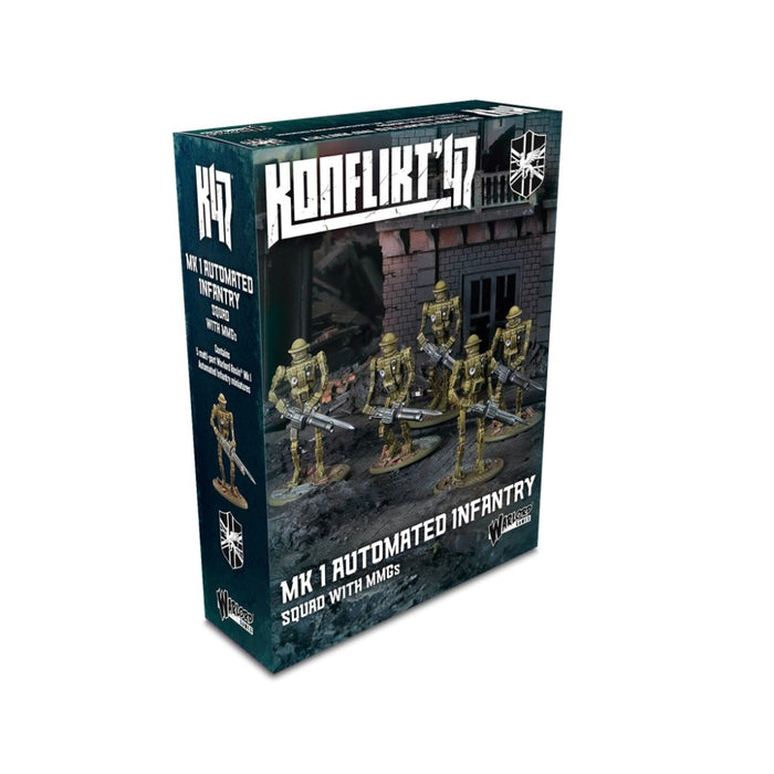Konflikt 47 Mk I Automated Infantry Squad with MMG