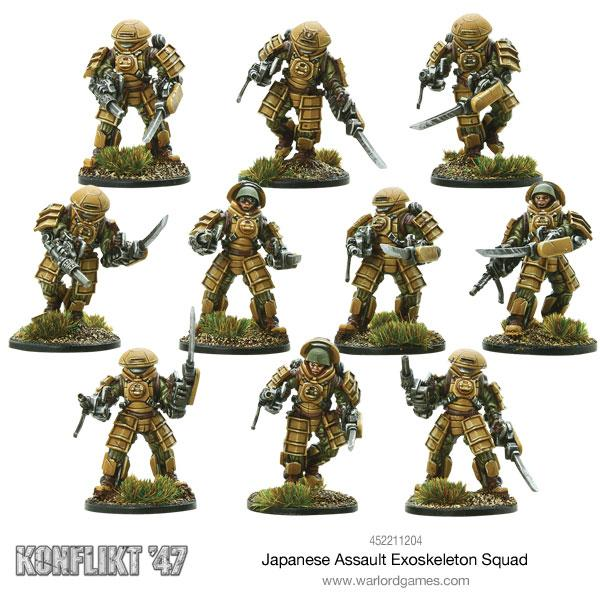Konflikt 47 Japanese Assault Exoskeleton Squad